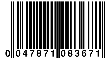 0 047871 083671