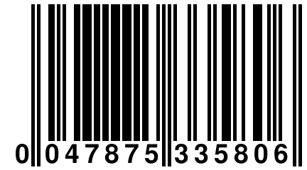 0 047875 335806