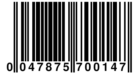 0 047875 700147