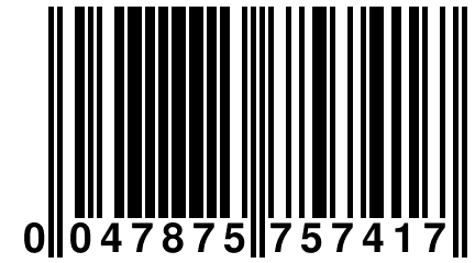 0 047875 757417