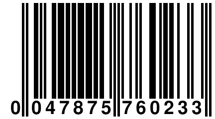 0 047875 760233