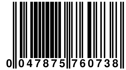 0 047875 760738