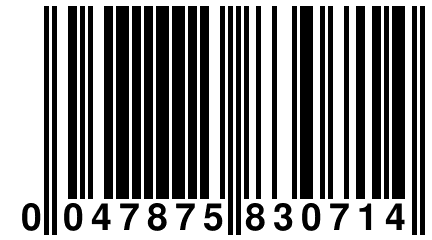 0 047875 830714