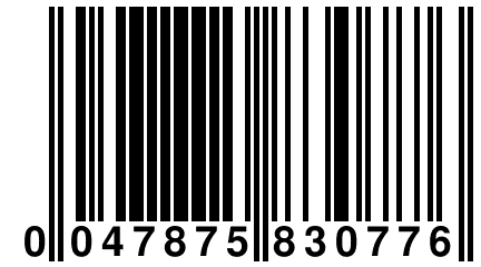 0 047875 830776