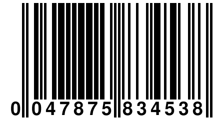 0 047875 834538