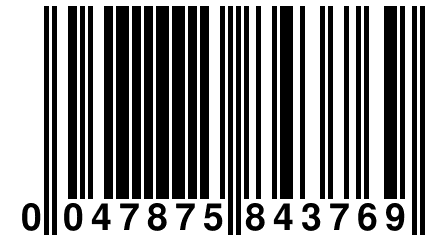 0 047875 843769