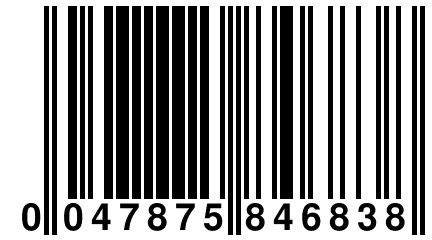 0 047875 846838