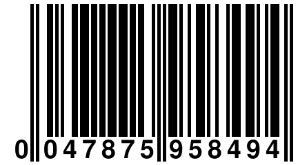 0 047875 958494