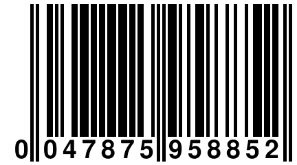 0 047875 958852