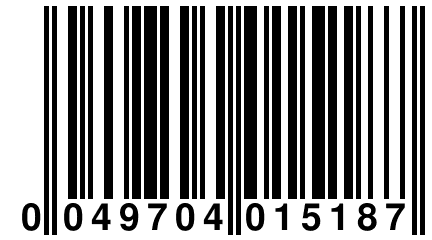 0 049704 015187