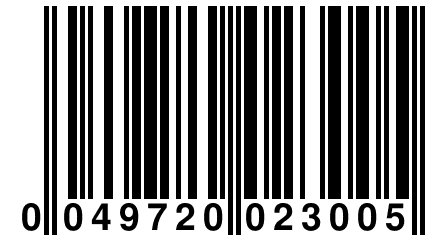 0 049720 023005