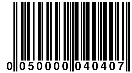 0 050000 040407