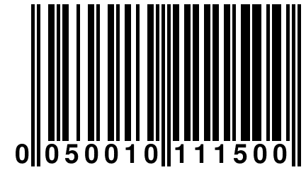 0 050010 111500