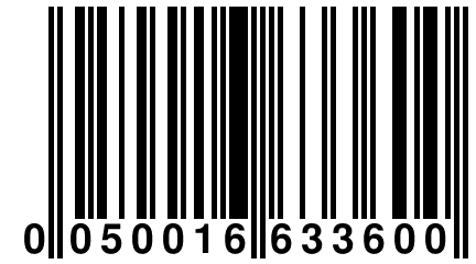 0 050016 633600