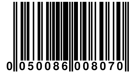 0 050086 008070