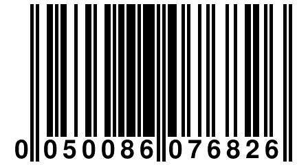 0 050086 076826