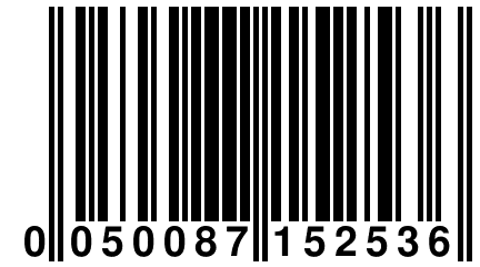 0 050087 152536