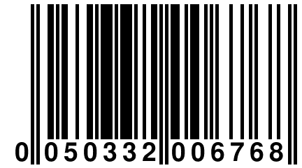 0 050332 006768