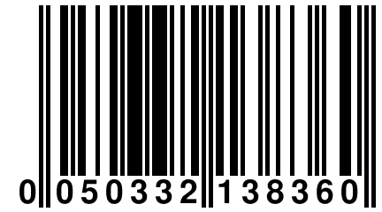 0 050332 138360