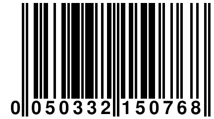 0 050332 150768