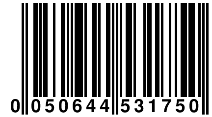 0 050644 531750