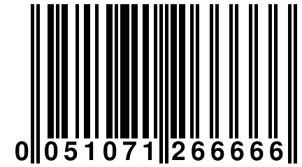 0 051071 266666