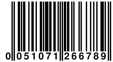 0 051071 266789