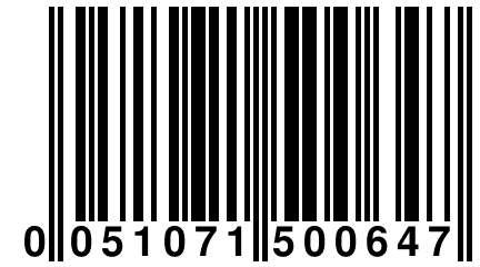 0 051071 500647