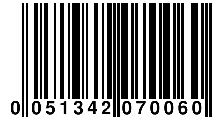 0 051342 070060