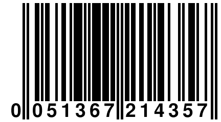 0 051367 214357