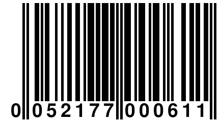 0 052177 000611