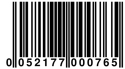 0 052177 000765