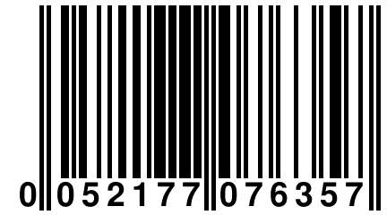 0 052177 076357