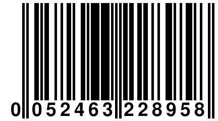 0 052463 228958