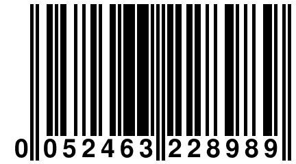 0 052463 228989