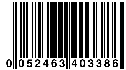 0 052463 403386