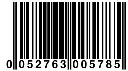 0 052763 005785