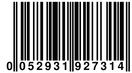 0 052931 927314