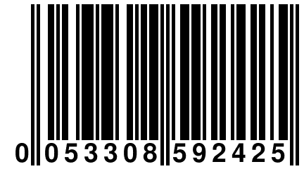 0 053308 592425