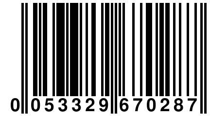 0 053329 670287