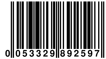 0 053329 892597