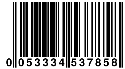 0 053334 537858