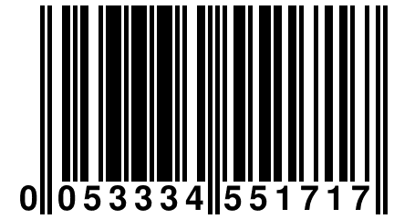 0 053334 551717