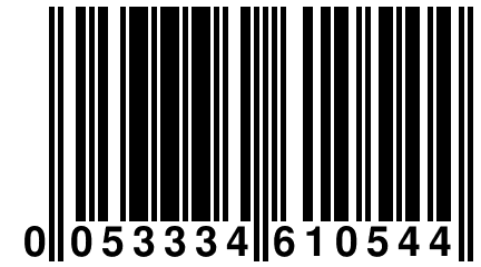 0 053334 610544