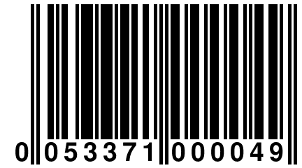 0 053371 000049