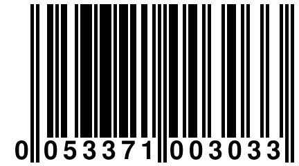 0 053371 003033