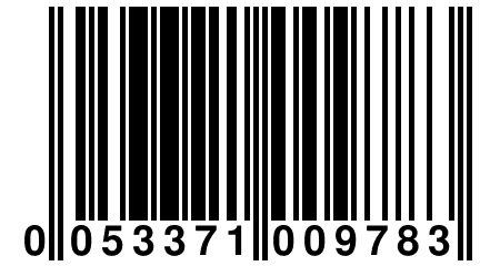 0 053371 009783