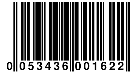 0 053436 001622