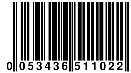 0 053436 511022