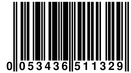 0 053436 511329